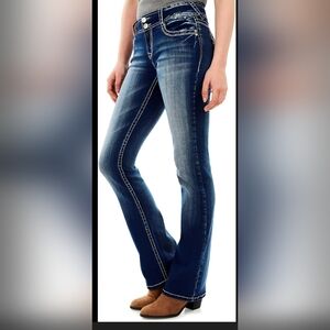 Wallflower Flare Blue Jeans